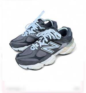 Size 8M/ 9.5 W -New Balance 9060 Dark Grey Suede Sneakers
